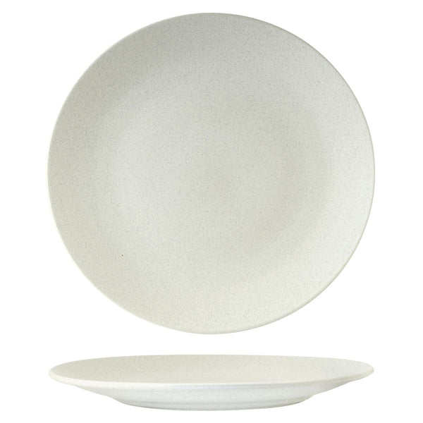 72.90066 Zuma Frost Round Coupe Plate 310mm Globe Importers Adelaide Hospitality Supplies