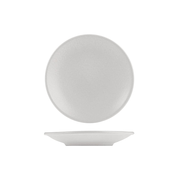 72.9029361 Zuma Pearl Aspen Round Coupe Plate 180mm Globe Importers Adelaide Hospitality Supplies