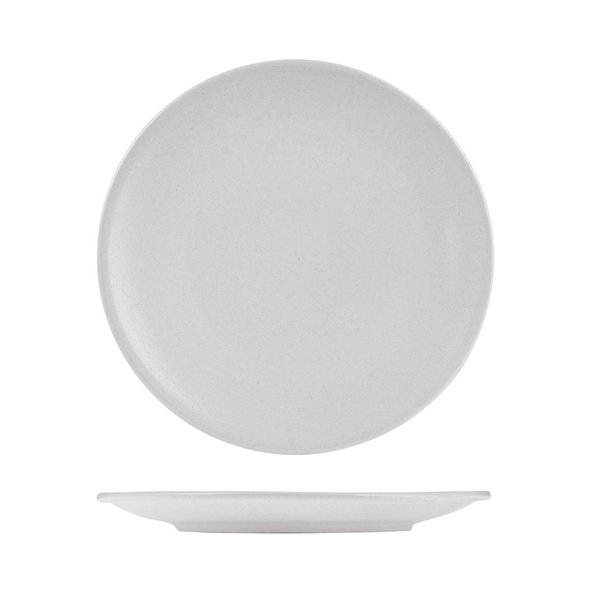72.9029364 Zuma Pearl Aspen Round Coupe Plate 230mm Globe Importers Adelaide Hospitality Supplies