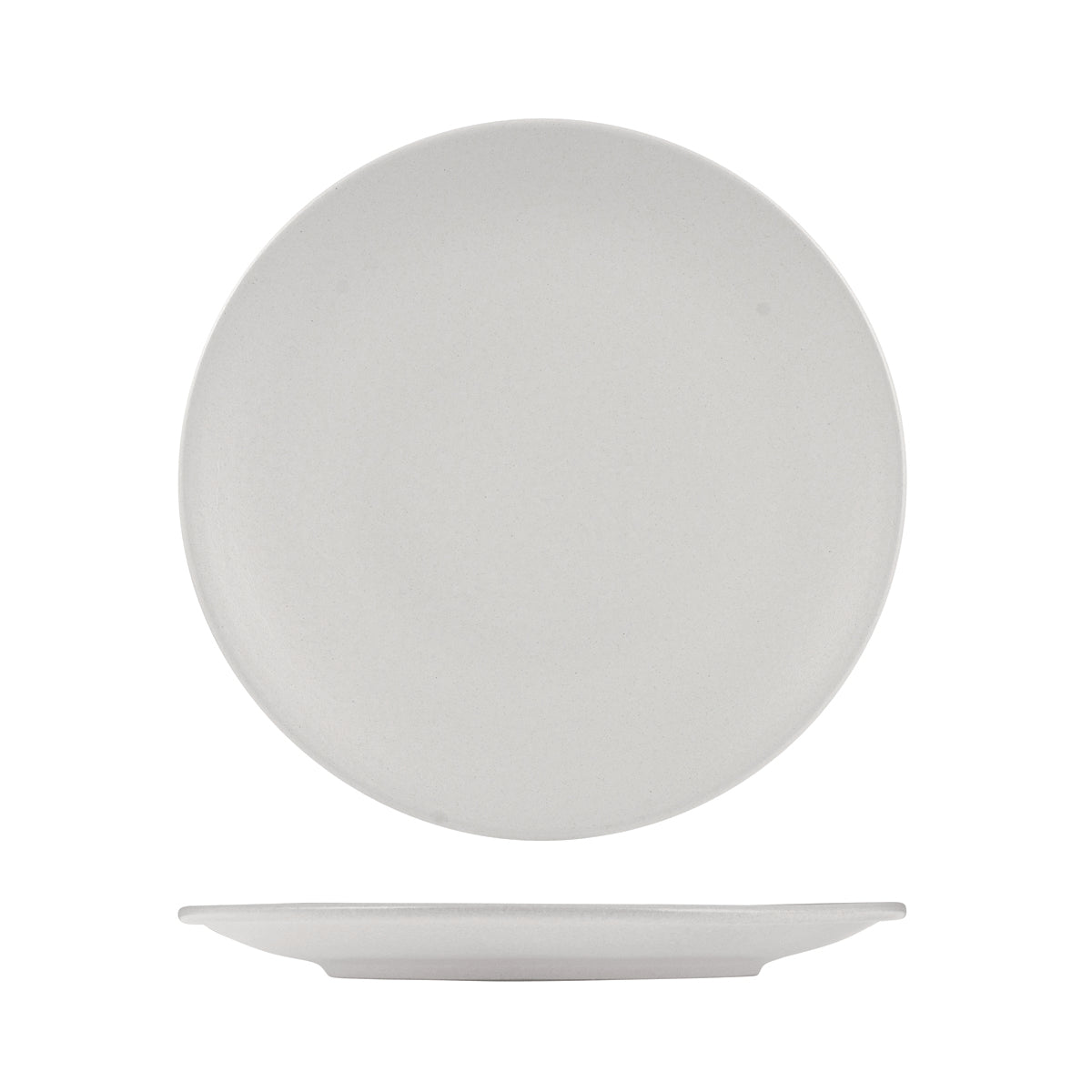 72.9029365 Zuma Pearl Aspen Round Coupe Plate 260mm Globe Importers Adelaide Hospitality Supplies