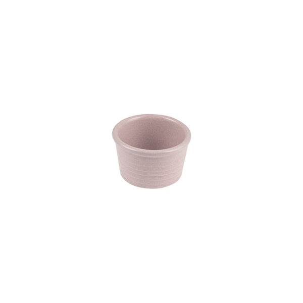72.9029416 Zuma Pearl Blush Ribbed Sauce Ramekin 85x50mm / 140ml Globe Importers Adelaide Hospitality Supplies
