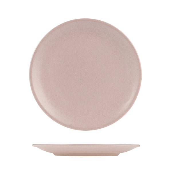 72.9029464 Zuma Pearl Blush Round Coupe Plate 230mm Globe Importers Adelaide Hospitality Supplies
