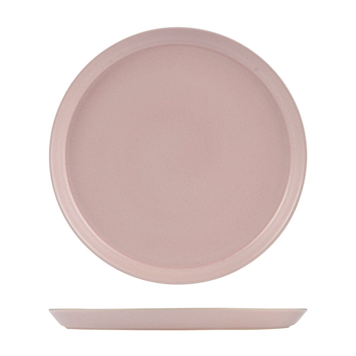 72.9029478 Zuma Pearl Blush Round Plate Tapered 280x24mm Globe Importers Adelaide Hospitality Supplies