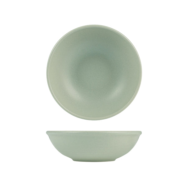 72.9029550 Zuma Pearl Pistachio Round Bowl 195x60mm / 900ml Globe Importers Adelaide Hospitality Supplies