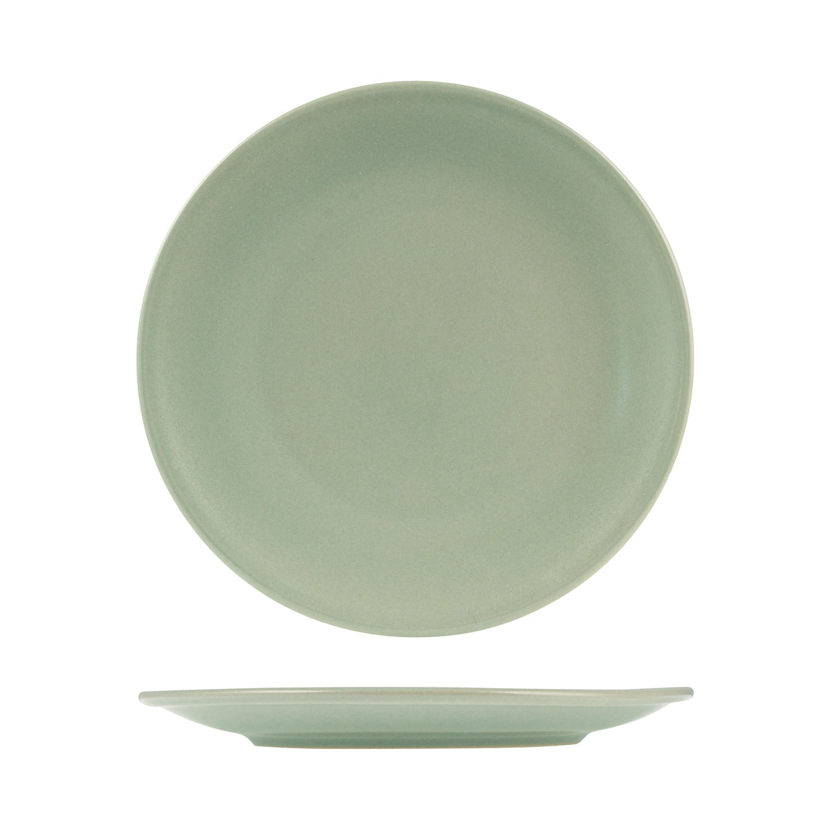 72.9029564 Zuma Pearl Pistachio Round Coupe Plate 230mm Globe Importers Adelaide Hospitality Supplies