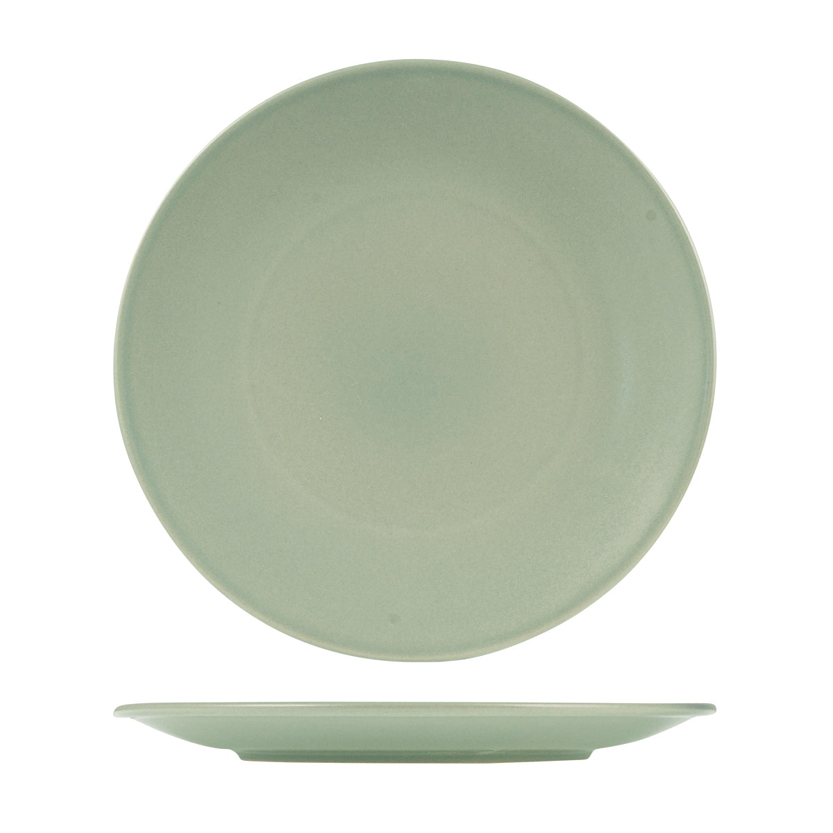 72.9029567 Zuma Pearl Pistachio Round Coupe Plate 285mm Globe Importers Adelaide Hospitality Supplies