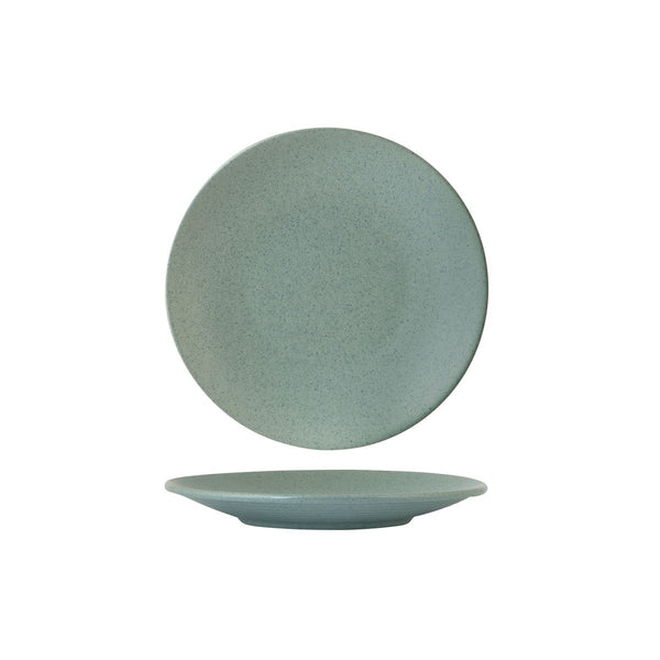 72.90461 Zuma Mint Round Coupe Plate 180mm Globe Importers Adelaide Hospitality Supplies