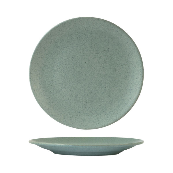 72.90464 Zuma Mint Round Coupe Plate 230mm Globe Importers Adelaide Hospitality Supplies