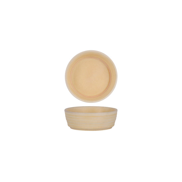 906031 Tablekraft Urban Loft Sandstone Round Bowl 140mm / 460ml Globe Importers Adelaide Hospitality Supplies