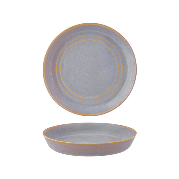 907135 Tablekraft Urban Loft Azure Blue Round Flared Bowl 225mm / 890ml Globe Importers Adelaide Hospitality Supplies