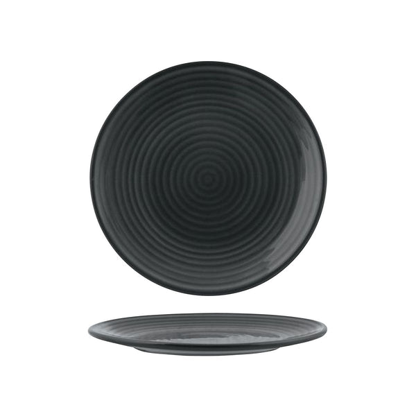 72.90870 Zuma Jupiter Round Ribbed Plate 210mm Globe Importers Adelaide Hospitality Supplies