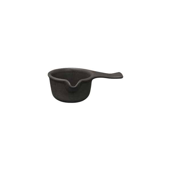 72.90940 Zuma Charcoal Mini Sauce Pan 80x45mm / 70ml Globe Importers Adelaide Hospitality Supplies