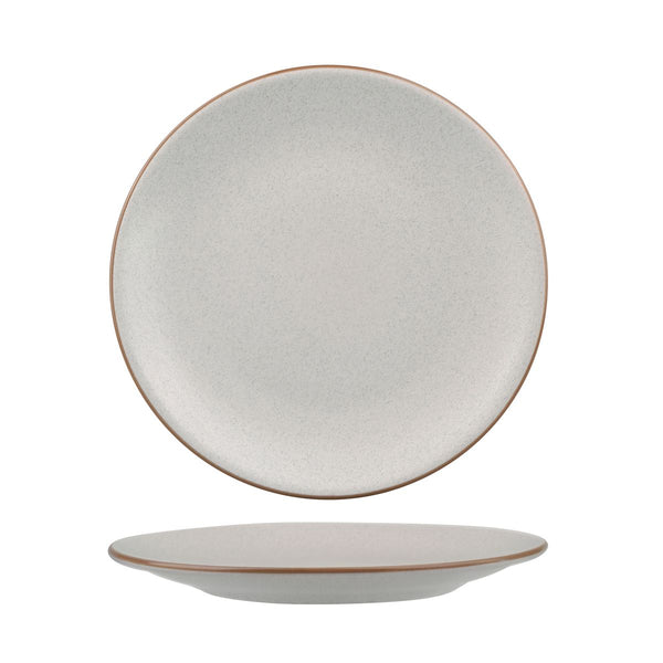 72.9099164 Zuma Mineral Round Coupe Plate 230mm Globe Importers Adelaide Hospitality Supplies