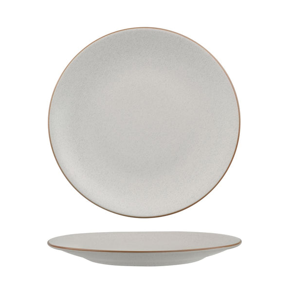 72.9099165 Zuma Mineral Round Coupe Plate 260mm Globe Importers Adelaide Hospitality Supplies