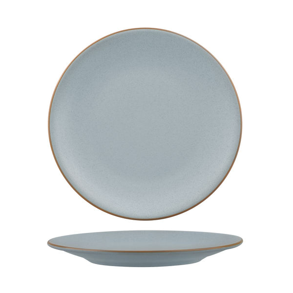72.9099264 Zuma Bluestone Round Coupe Plate 230mm Globe Importers Adelaide Hospitality Supplies