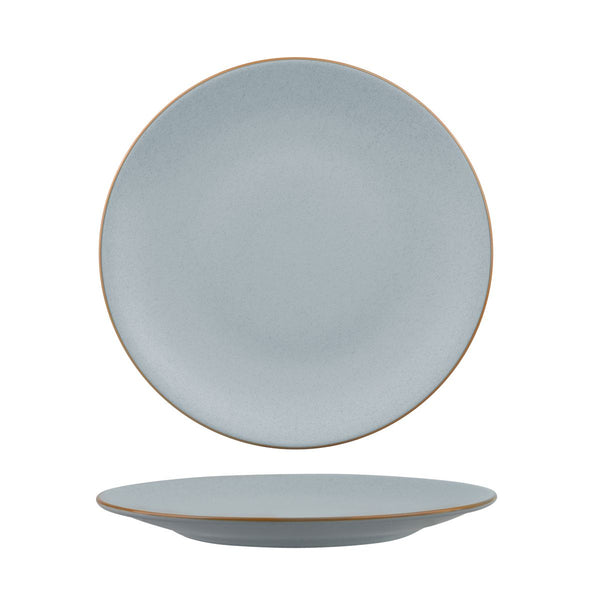 72.9099265 Zuma Bluestone Round Coupe Plate 260mm Globe Importers Adelaide Hospitality Supplies