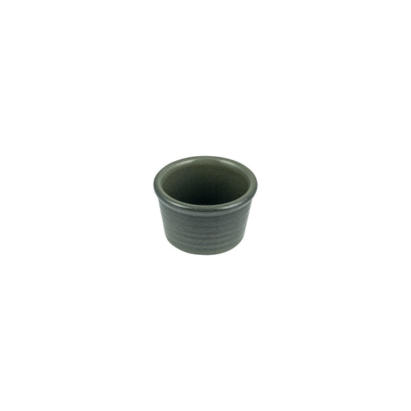 72.9099316 Zuma Forest Ribbed Sauce Ramekin 85x50mm / 140ml Globe Importers Adelaide Hospitality Supplies
