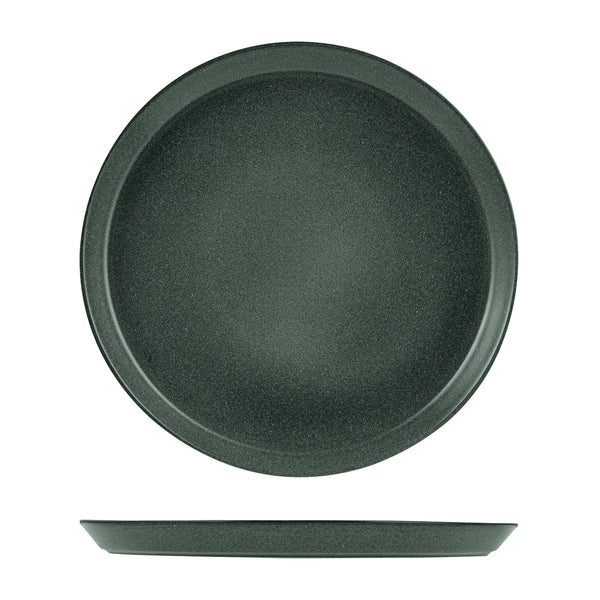 72.9099378 Zuma Forest Round Plate Tapered 280x24mm Globe Importers Adelaide Hospitality Supplies