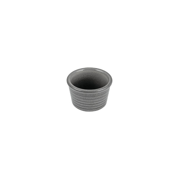 72.9099416 Zuma Gravel Ribbed Sauce Ramekin 85x50mm / 140ml Globe Importers Adelaide Hospitality Supplies