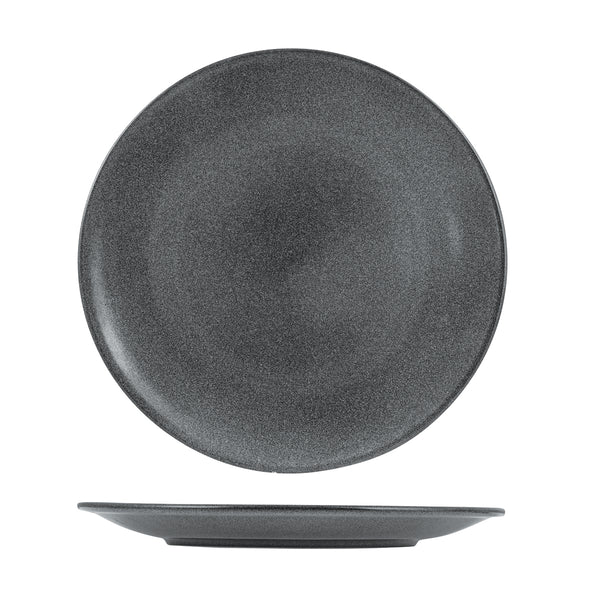 72.9099467 Zuma Gravel Round Coupe Plate 285mm Globe Importers Adelaide Hospitality Supplies
