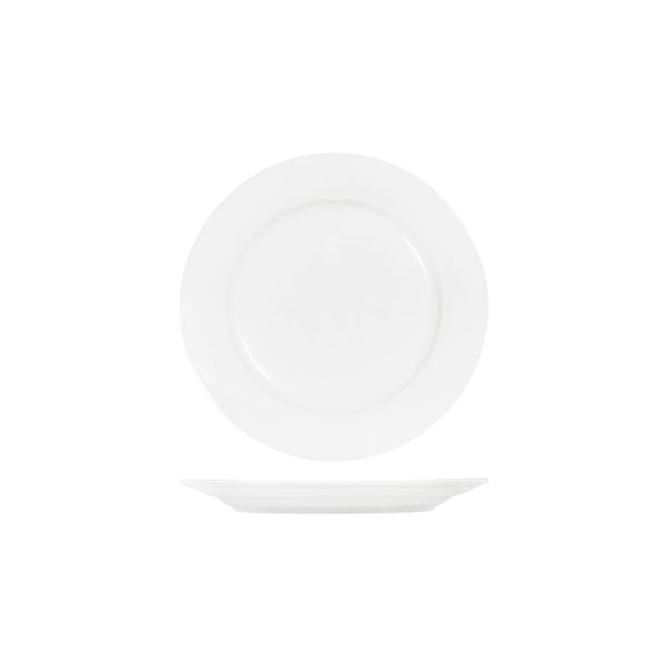 91004 Tablekraft Core White Round Wide Rim Plate 280mm Globe Importers Adelaide Hospitality Supplies