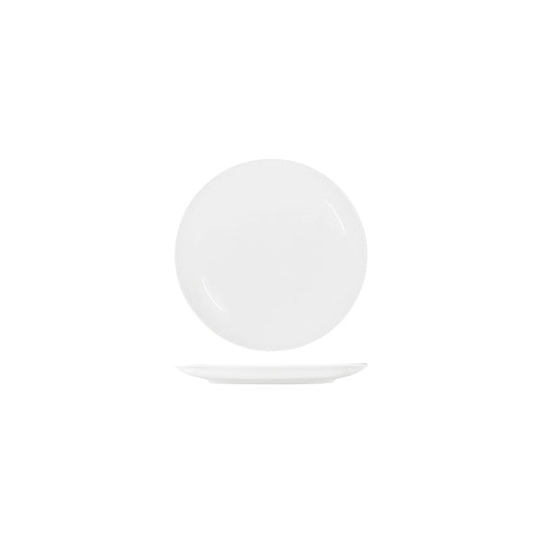 91010 Tablekraft Core White Round Coupe Plate 150mm Globe Importers Adelaide Hospitality Supplies