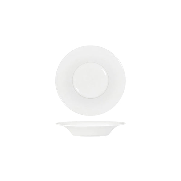 91054 Tablekraft Core White Pasta Plate Flared Rim 210mm Globe Importers Adelaide Hospitality Supplies