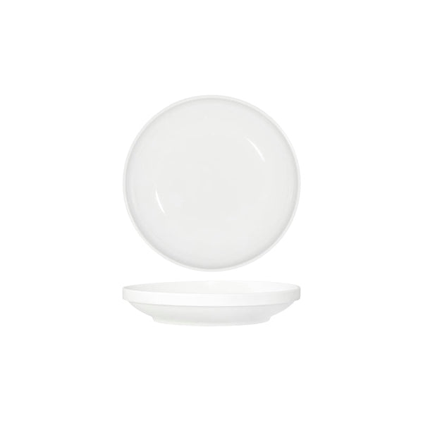 91083 Tablekraft Core White Round Walled Bowl 230mm Globe Importers Adelaide Hospitality Supplies