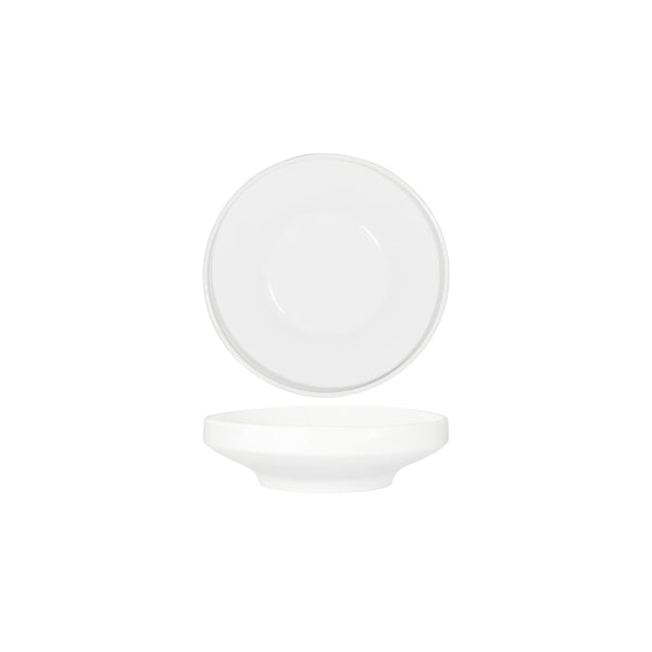 91085 Tablekraft Core White Round Footed Bowl 210mm Globe Importers Adelaide Hospitality Supplies