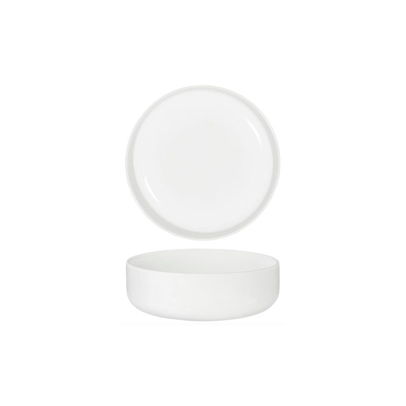 91097 Tablekraft Core White Round Deep Bowl 200mm Globe Importers Adelaide Hospitality Supplies