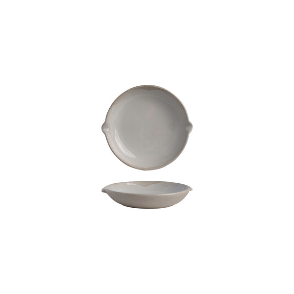POTTR Gembrook White Dish with Double Spout 177x160x31mm / 280ml