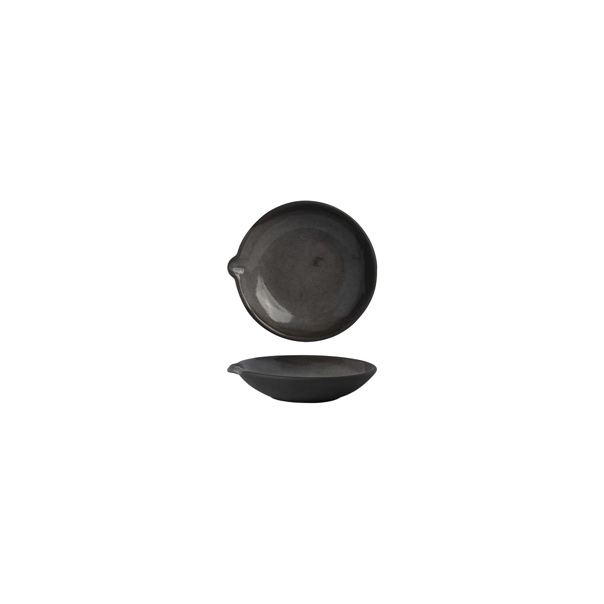POTTR Gembrook Grey Dish with Spout 127x120x27mm / 110ml