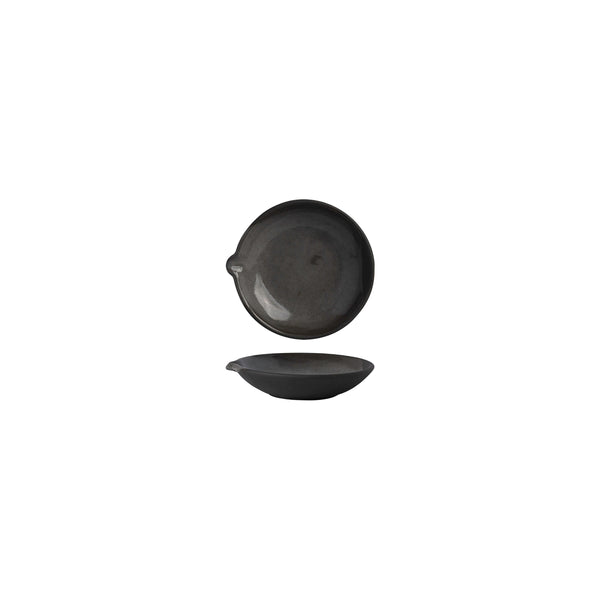 POTTR Gembrook Grey Dish with Spout 127x120x27mm / 110ml