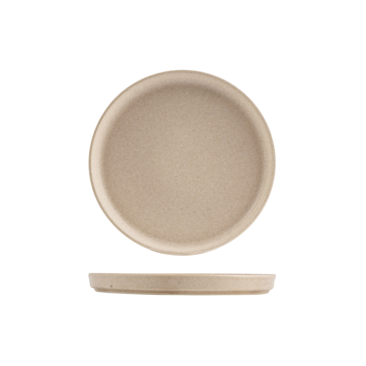 72.923106 NMC Parade Marshmellow Round Walled Plate 210x22mm Globe Importers Adelaide Hospitality Supplies