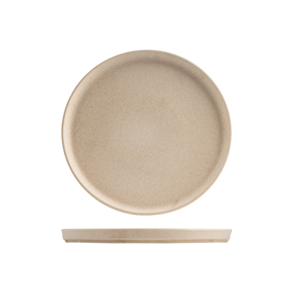 72.923107 NMC Parade Marshmellow Round Walled Plate 270x22mm Globe Importers Adelaide Hospitality Supplies