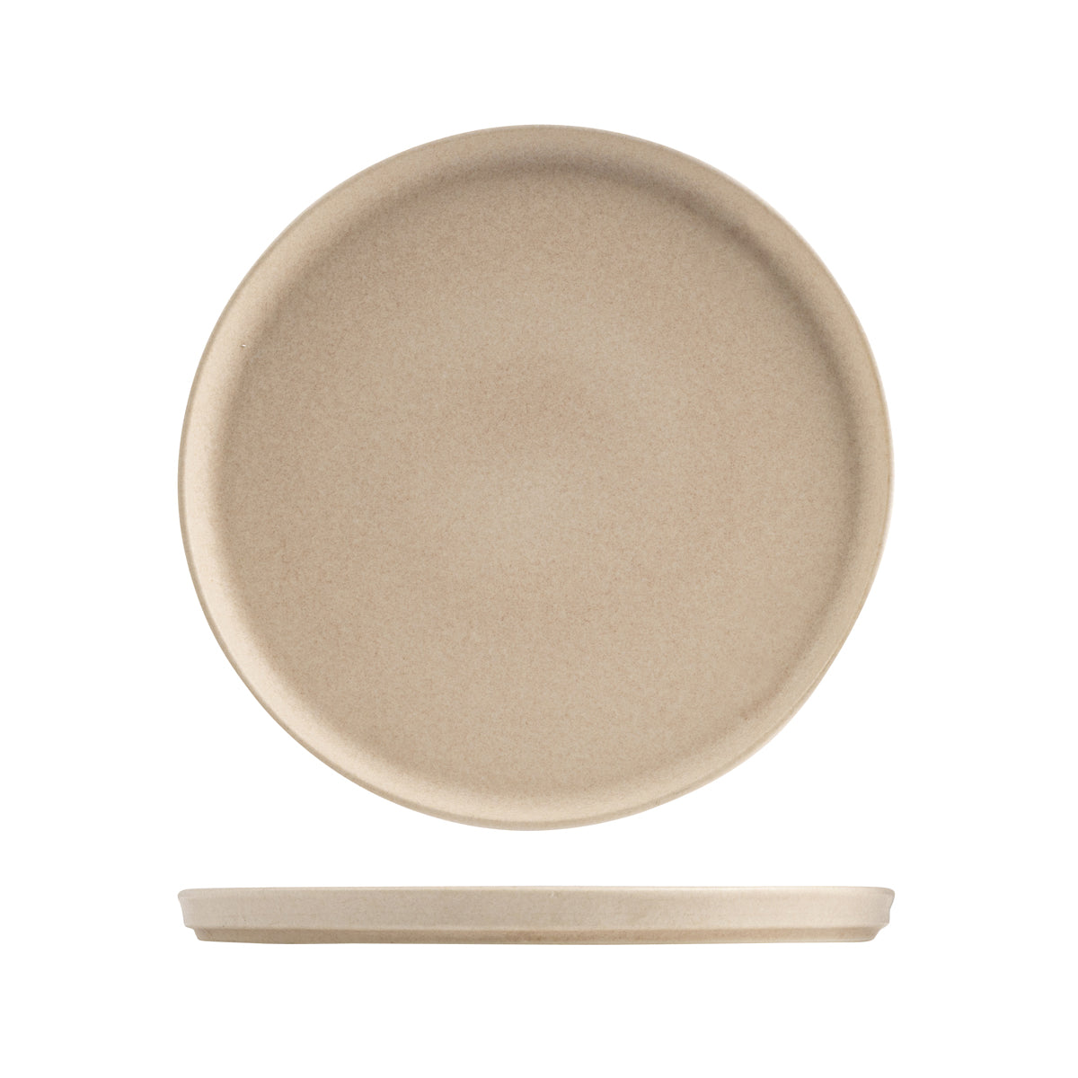 72.923108 NMC Parade Marshmellow Round Walled Plate 300x22mm Globe Importers Adelaide Hospitality Supplies