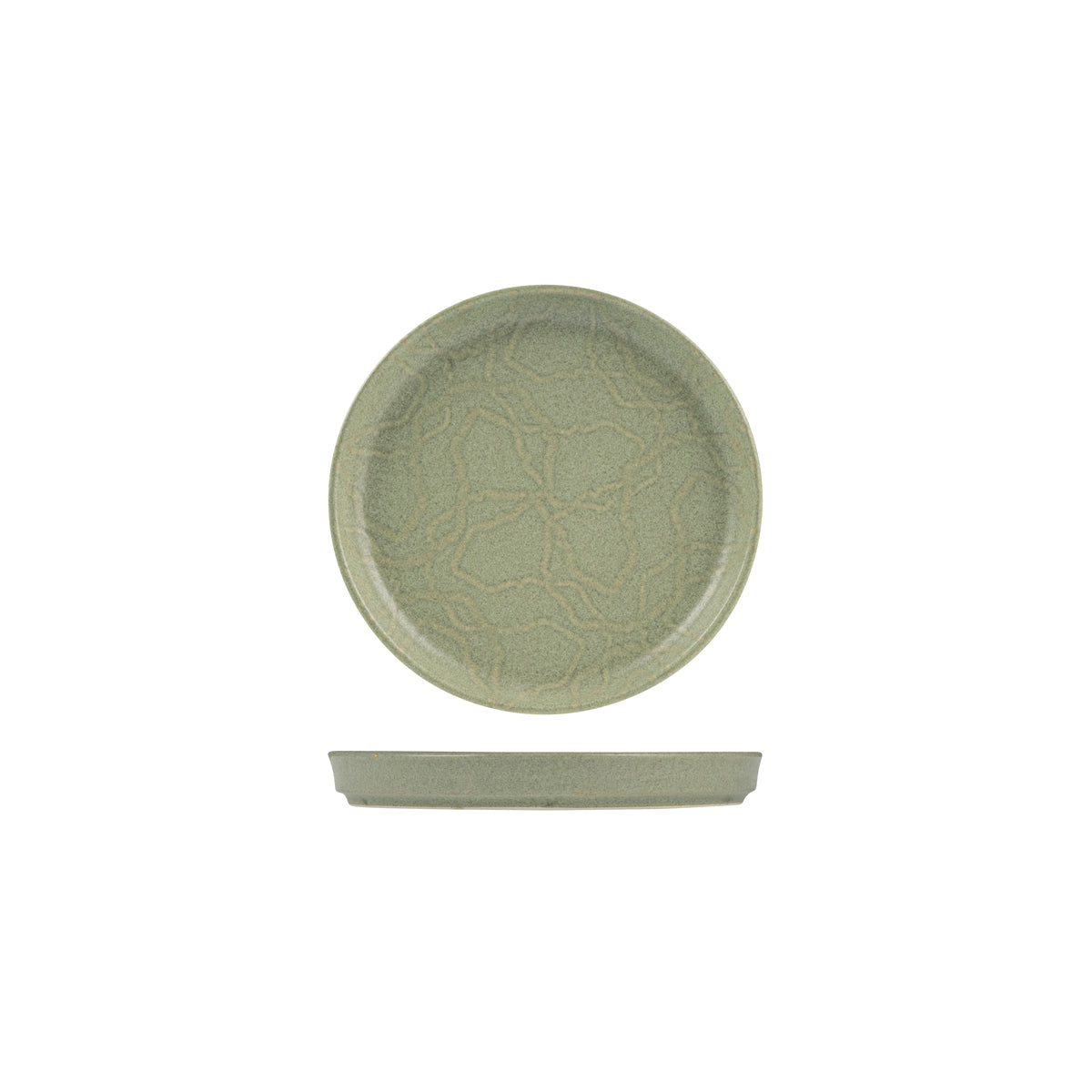 72.923505 NMC Maze Kale Round Walled Plate 175x22mm Globe Importers Adelaide Hospitality Supplies