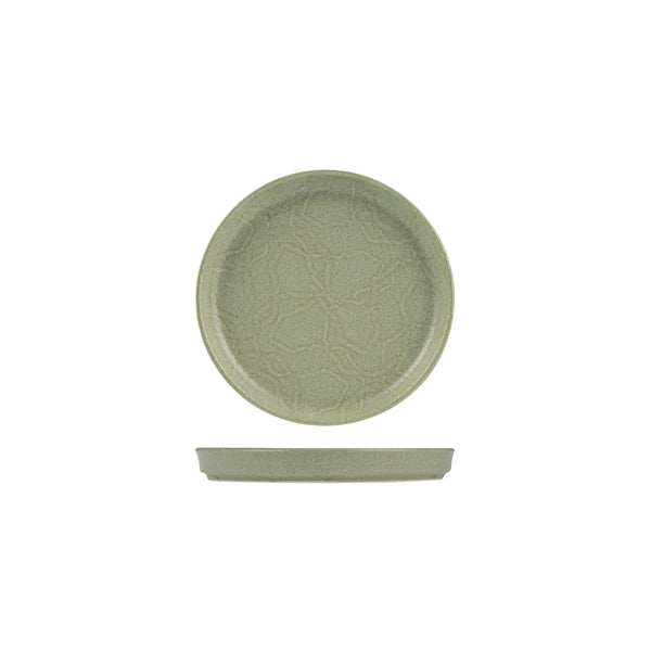72.923505 NMC Maze Kale Round Walled Plate 175x22mm Globe Importers Adelaide Hospitality Supplies