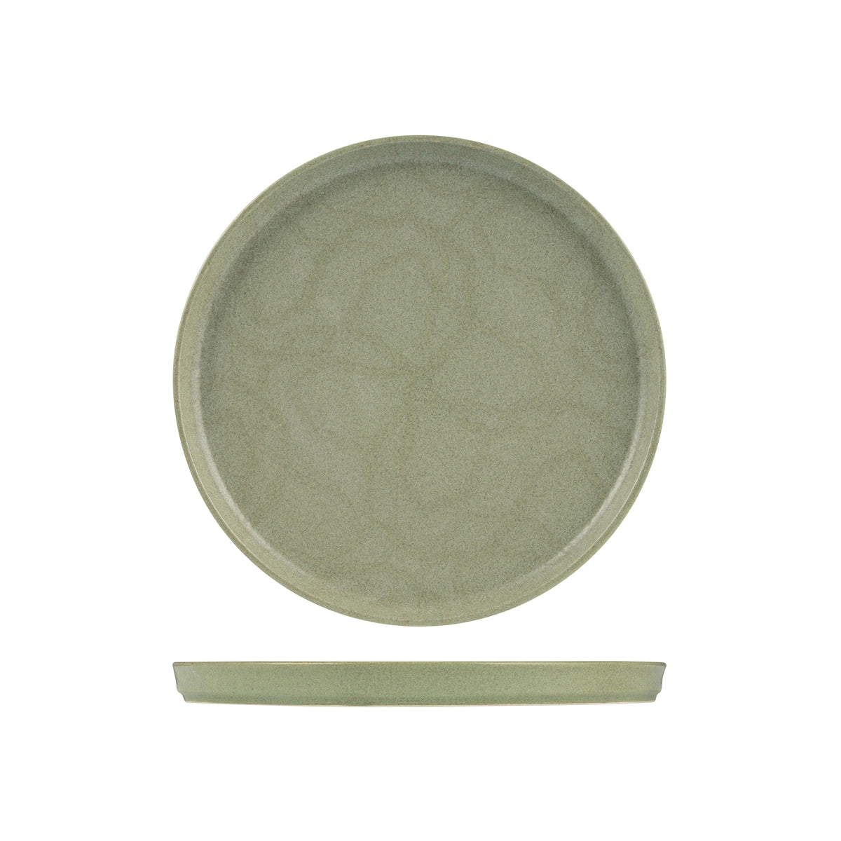 72.923507 NMC Maze Kale Round Walled Plate 270x22mm Globe Importers Adelaide Hospitality Supplies