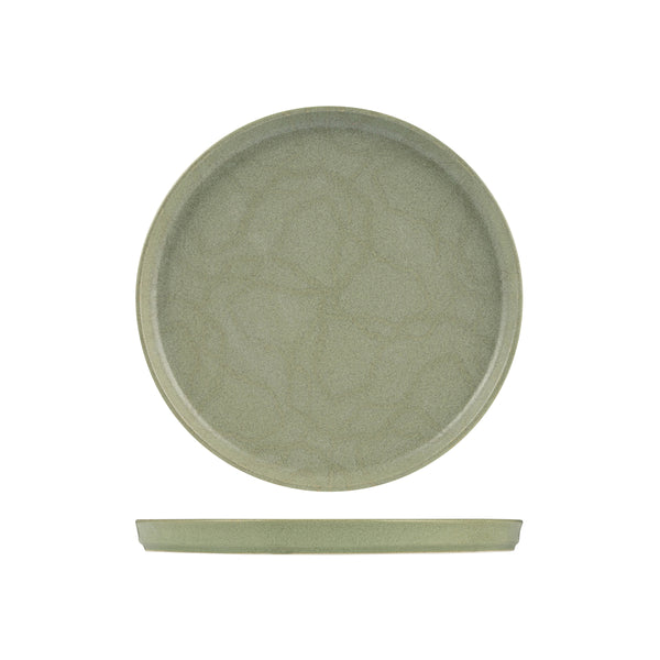 72.923507 NMC Maze Kale Round Walled Plate 270x22mm Globe Importers Adelaide Hospitality Supplies