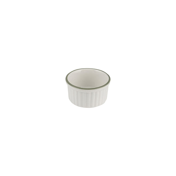 72.924003 NMC Homestead Olive Ribbed Ramekin 80x41mm / 115ml Globe Importers Adelaide Hospitality Supplies