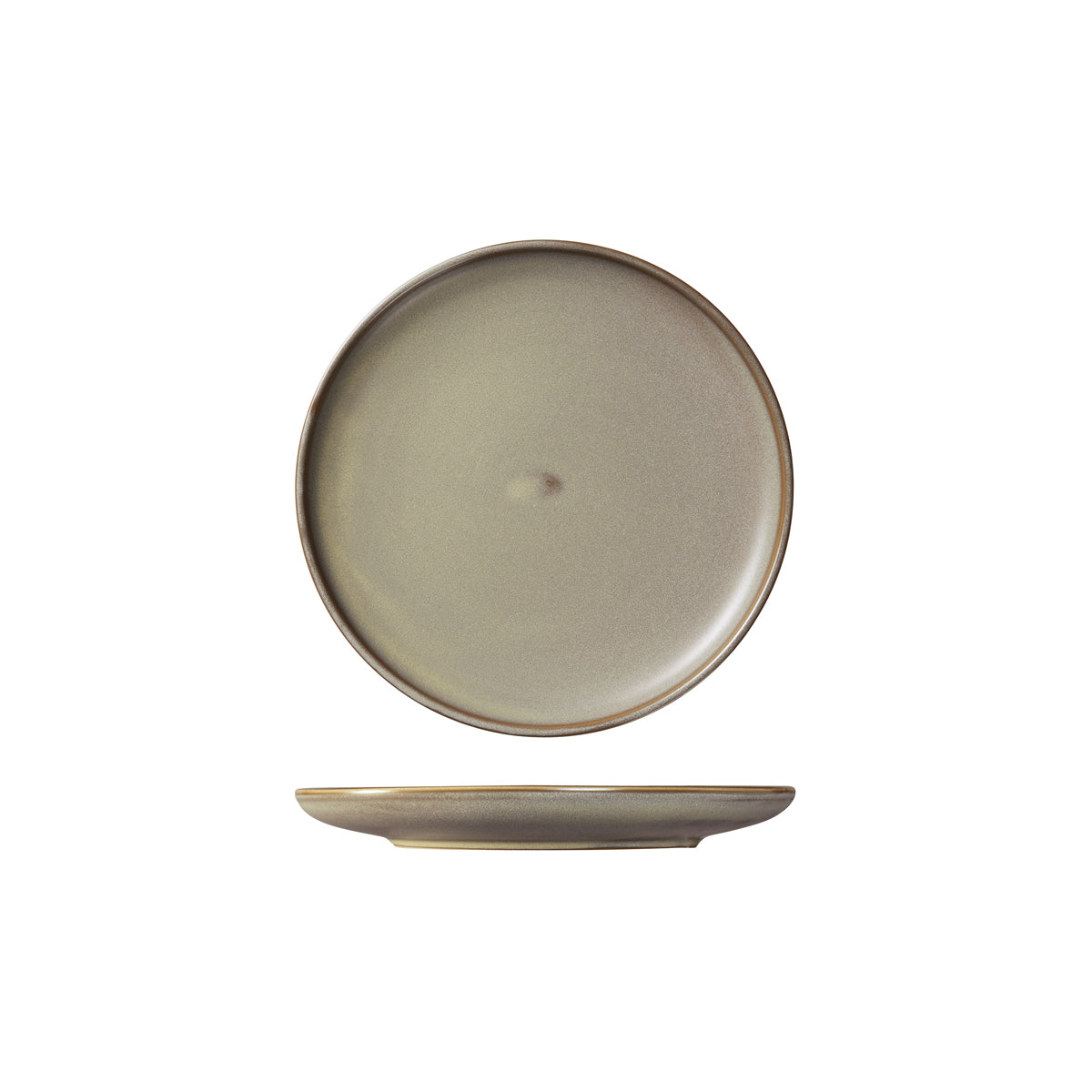 72.926020 Moda Porcelain Chic Round Coupe Plate 200mm Globe Importers Adelaide Hospitality Supplies
