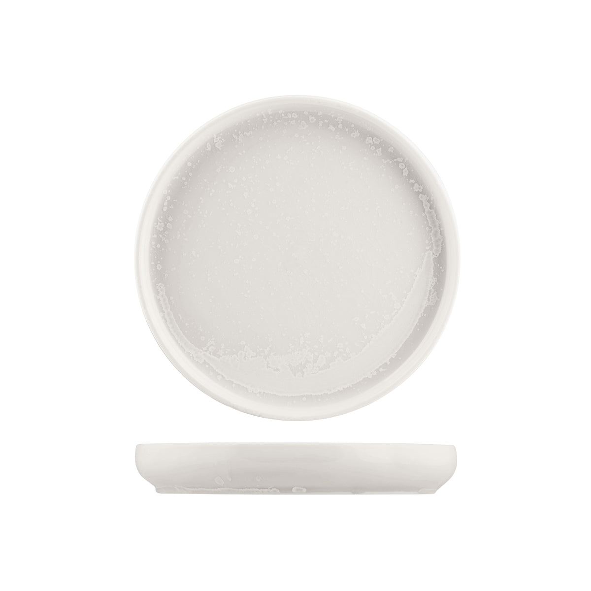 72.926526 Moda Porcelain Snow Stackable Round Plate 260x33mm Globe Importers Adelaide Hospitality Supplies