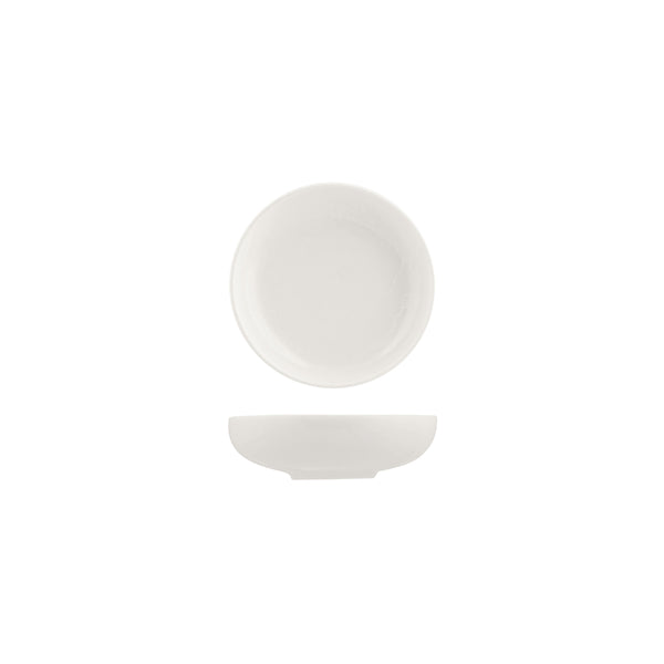 72.926556 Moda Porcelain Snow Round Share Bowl 150x40mm / 380ml Globe Importers Adelaide Hospitality Supplies
