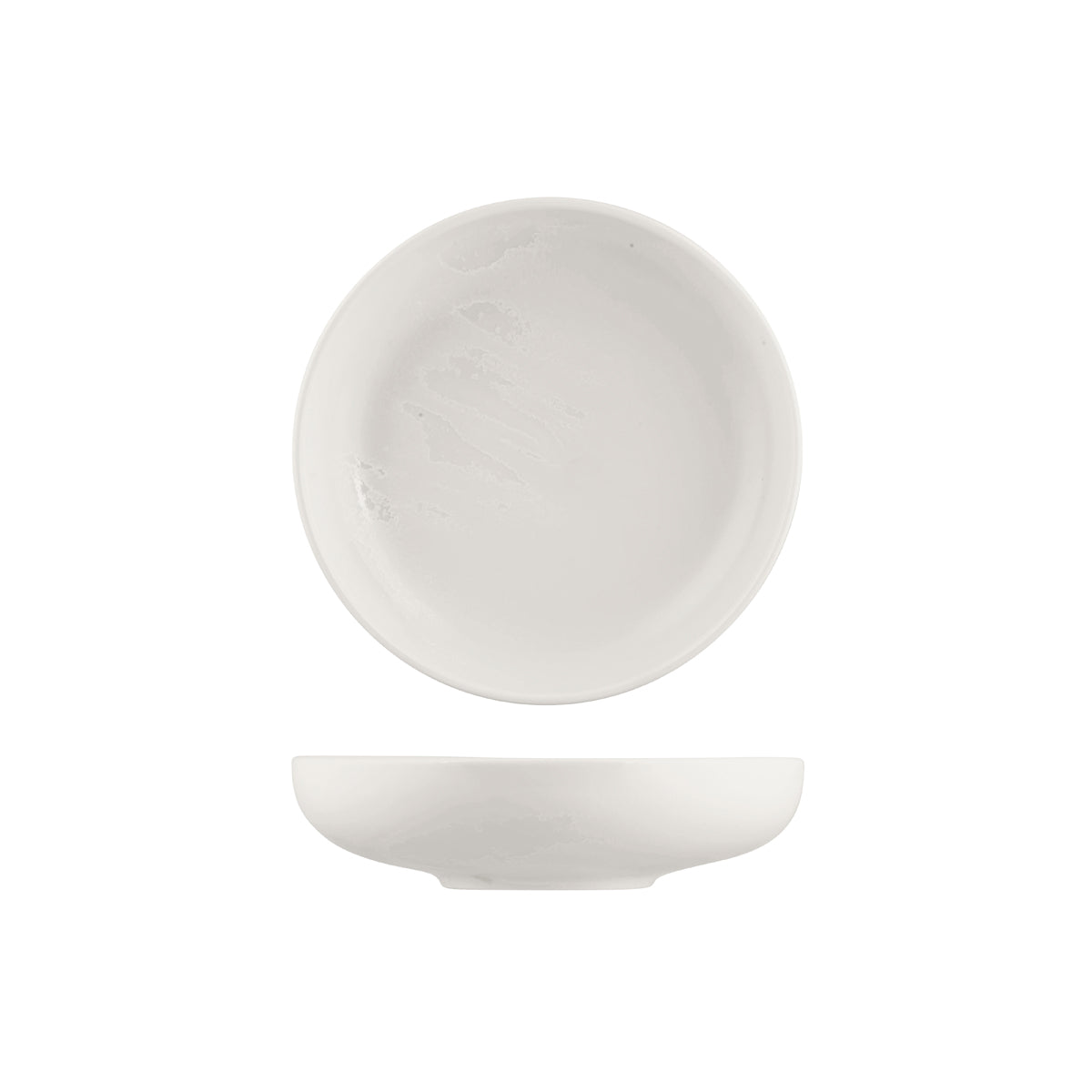 72.926557 Moda Porcelain Snow Round Share Bowl 200x55mm / 900ml Globe Importers Adelaide Hospitality Supplies