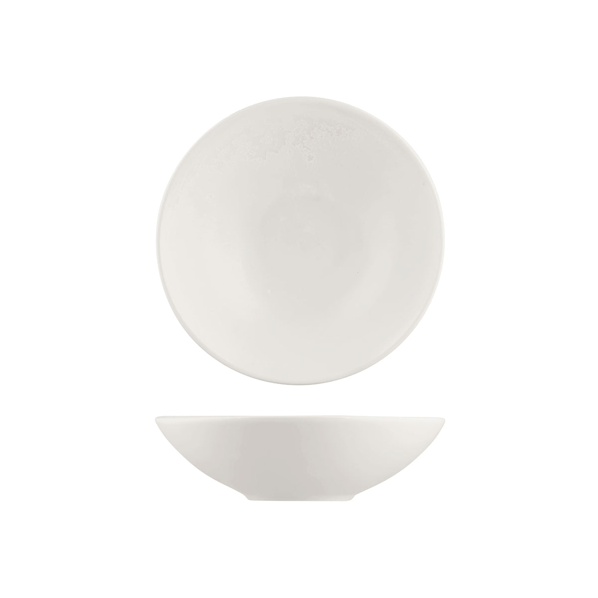 72.926579 Moda Porcelain Snow Round Deep Bowl 230mm / 1250ml Globe Importers Adelaide Hospitality Supplies