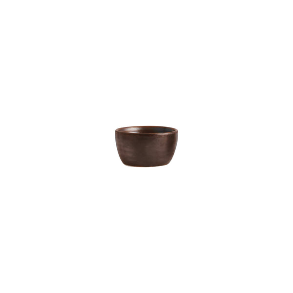72.926604 Moda Porcelain Rust Ramekin 67x36mm / 70ml Globe Importers Adelaide Hospitality Supplies