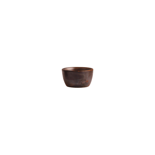 72.926605 Moda Porcelain Rust Ramekin 78x43mm / 130ml Globe Importers Adelaide Hospitality Supplies