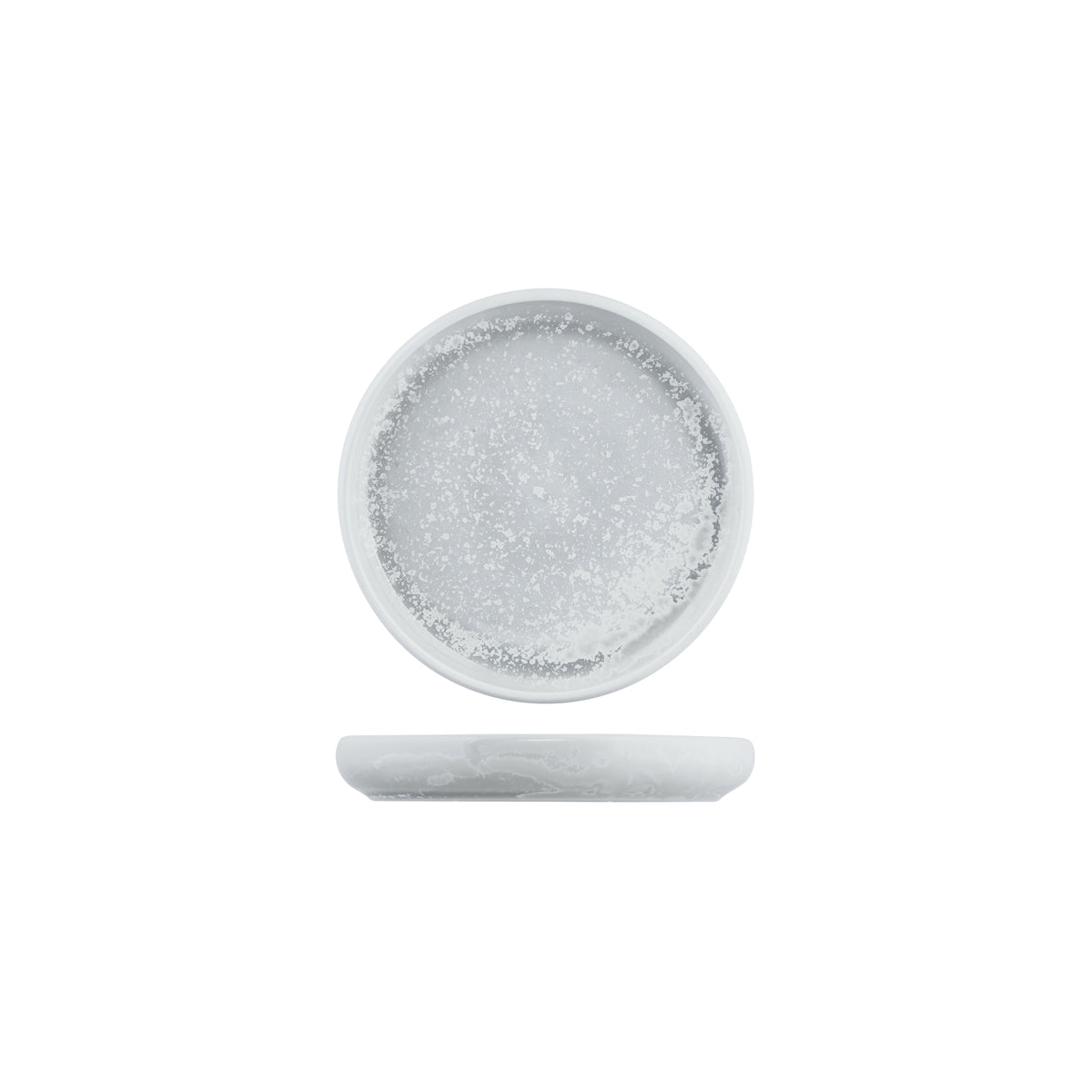 72.926719 Moda Porcelain Willow Stackable Round Plate 182x28mm Globe Importers Adelaide Hospitality Supplies
