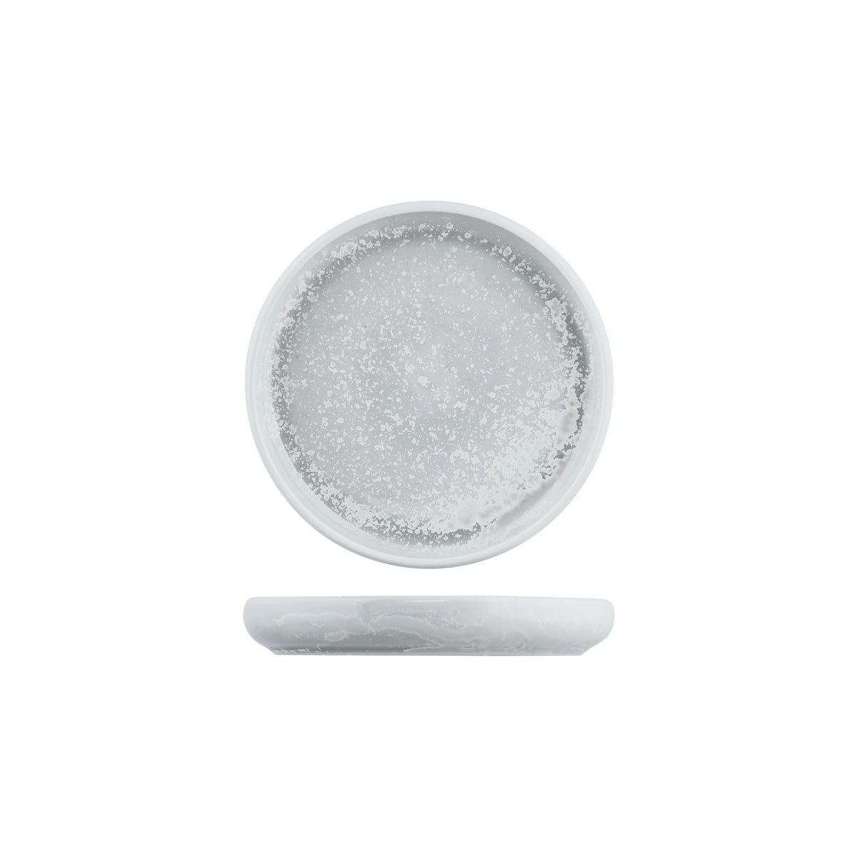 72.926721 Moda Porcelain Willow Stackable Round Plate 210x30mm Globe Importers Adelaide Hospitality Supplies